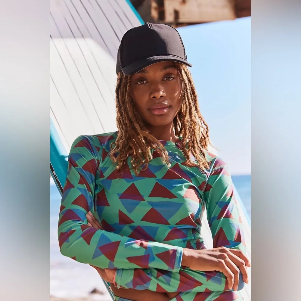 New🌟Float Your Boat Surf Hat-Green Black Green